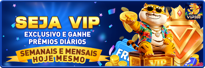 vip300 — componente voltado a navegação rápida, com hierarquia visual clara, pensado para estimular a abertura de novas